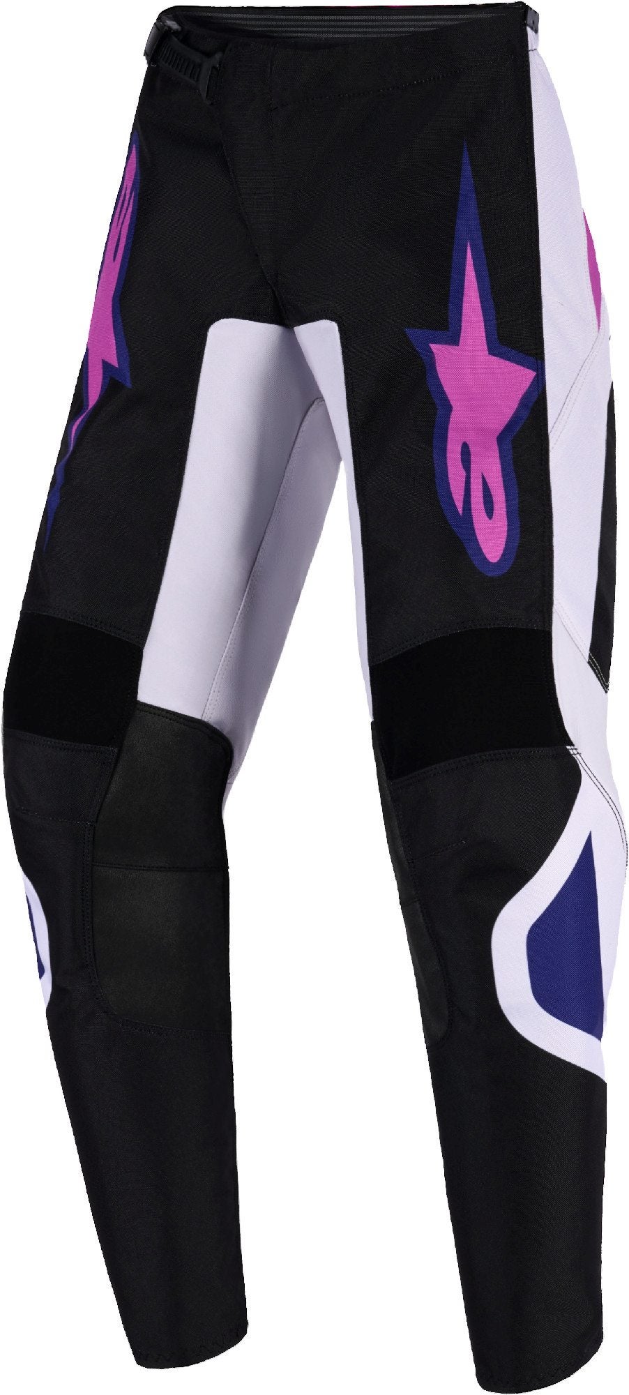 Alpinestars Fluid Grid Spodnie motocrossowe dla dzieci /Szara/Fioletowa 28 Rysunek 1