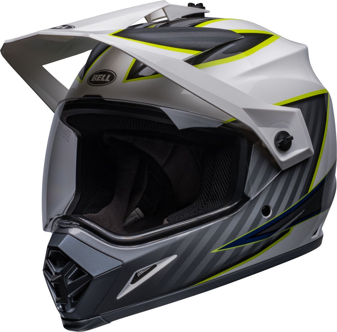 Bell MX-9 Adventure MIPS Dalton Motorcross helm Wit/geel XL Figuur 6