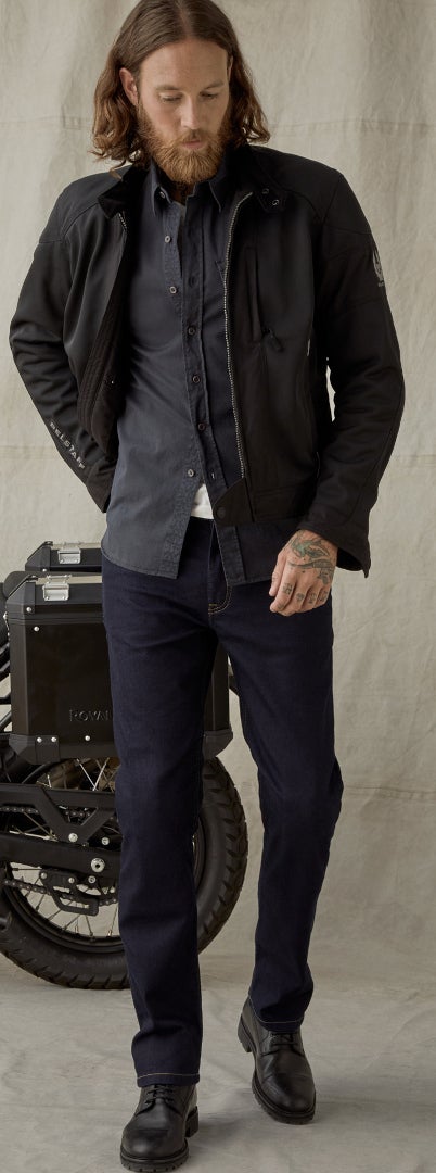 Belstaff Poplar Jeans da moto Indaco 52 Figura 2