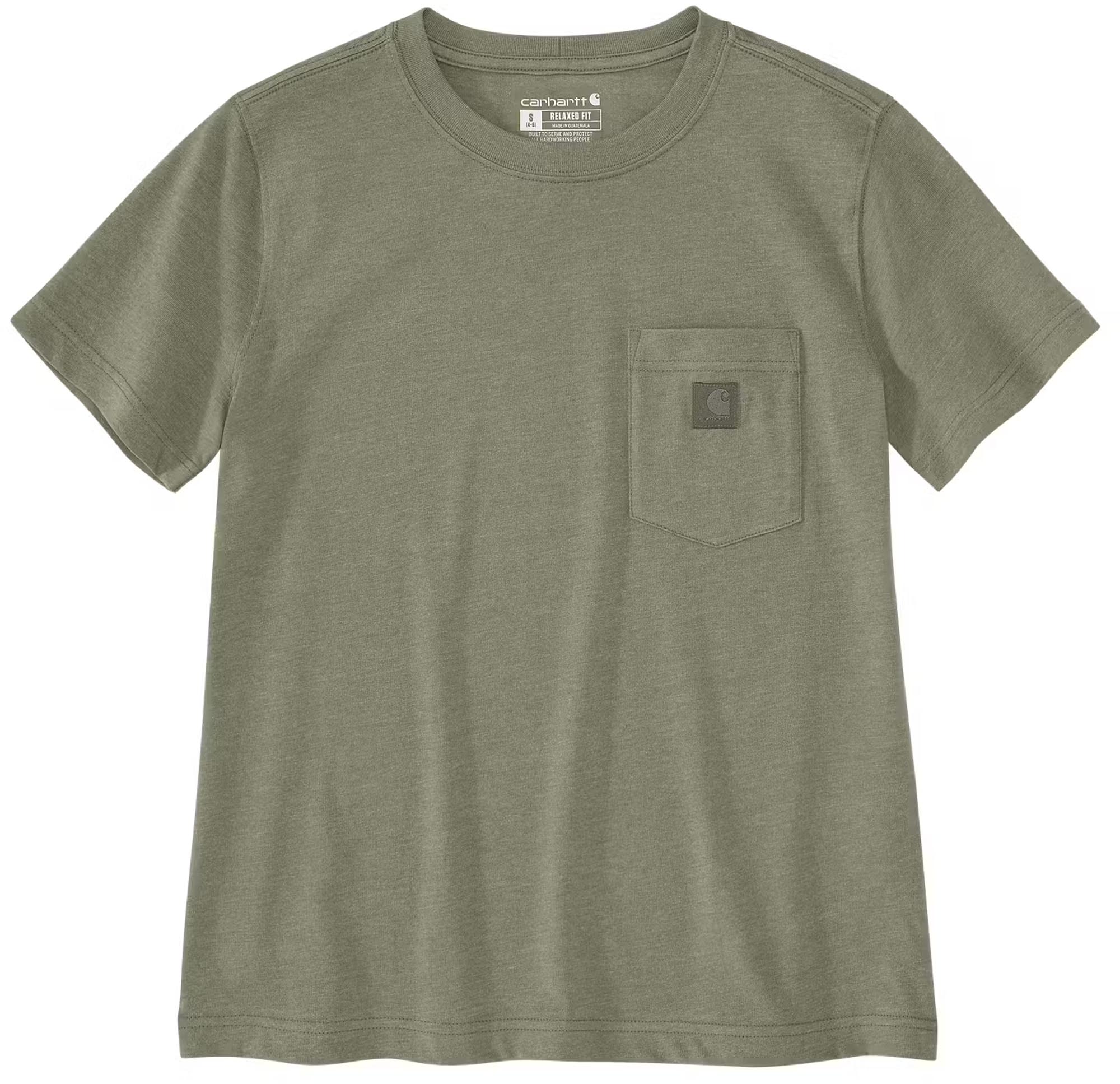 Carhartt Irvine Relaxed Dam-T-shirt Oliv/Grön XL Figur 1