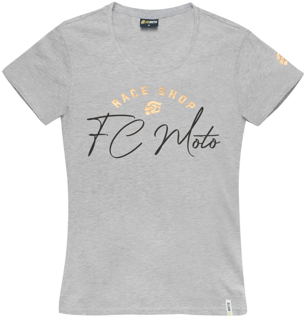 FC-Moto FCM-Sign-T Tricou pentru femei Gri deschis XS Figura 1