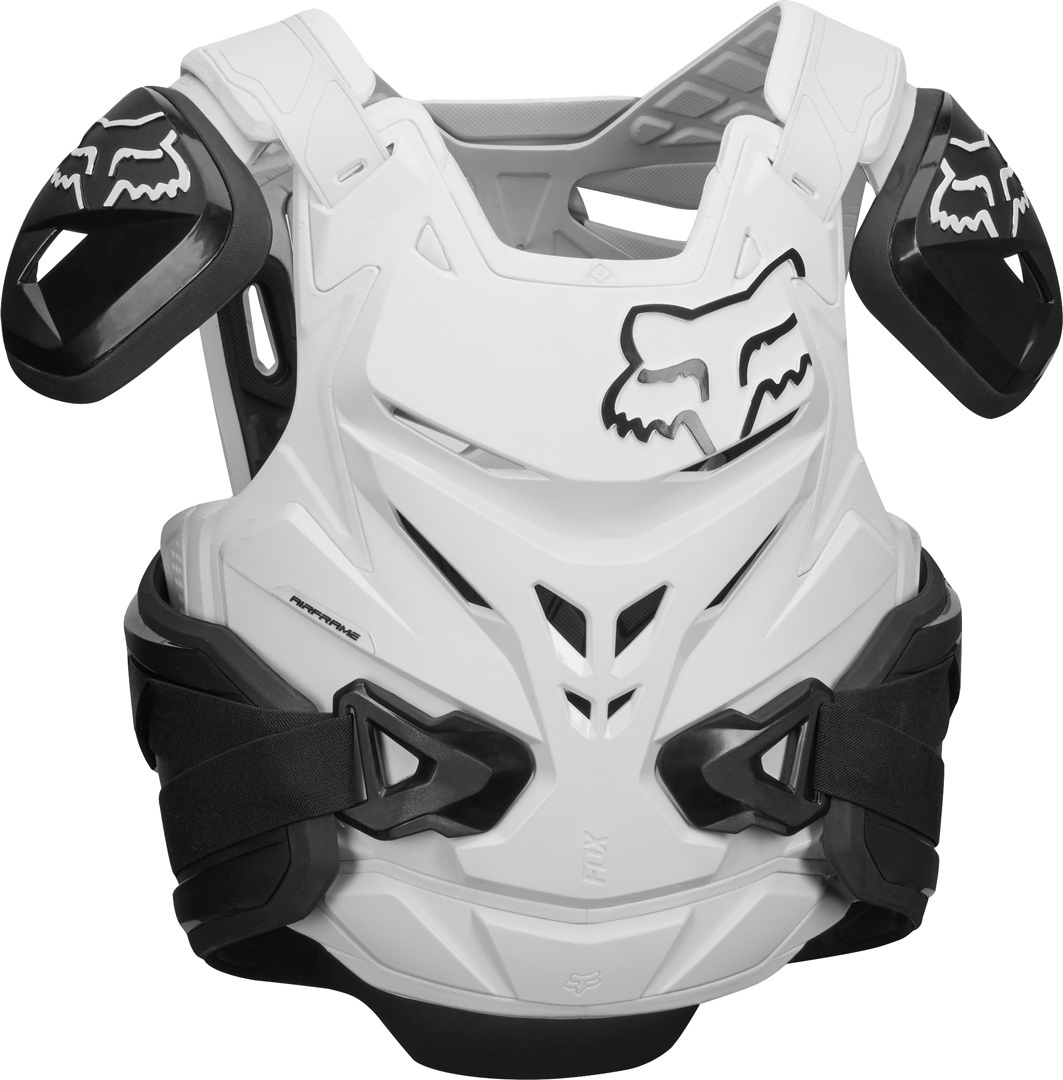 FOX Airframe Pro Vestă de protecție Alb/Negru S/M Figura 1