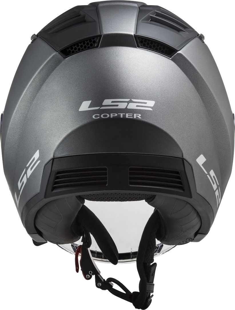 LS2 OF600 Copter Jethelm titan matt M (57/58) Abbildung 3