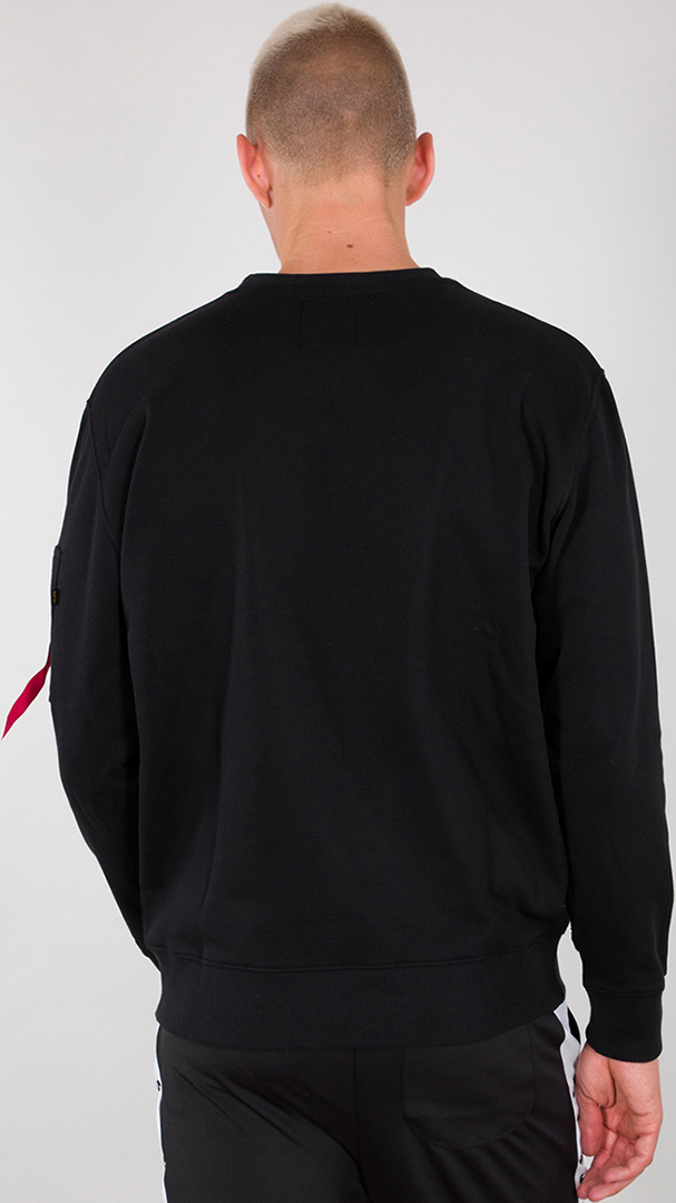 Alpha Industries 3D Logo Sweatshirt noir M Figure 3