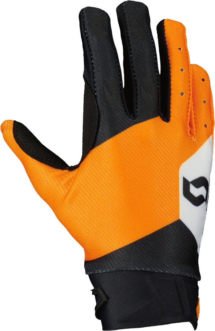Scott Evo Track Kinder Motocross Handschuhe schwarz/orange L Abbildung 1
