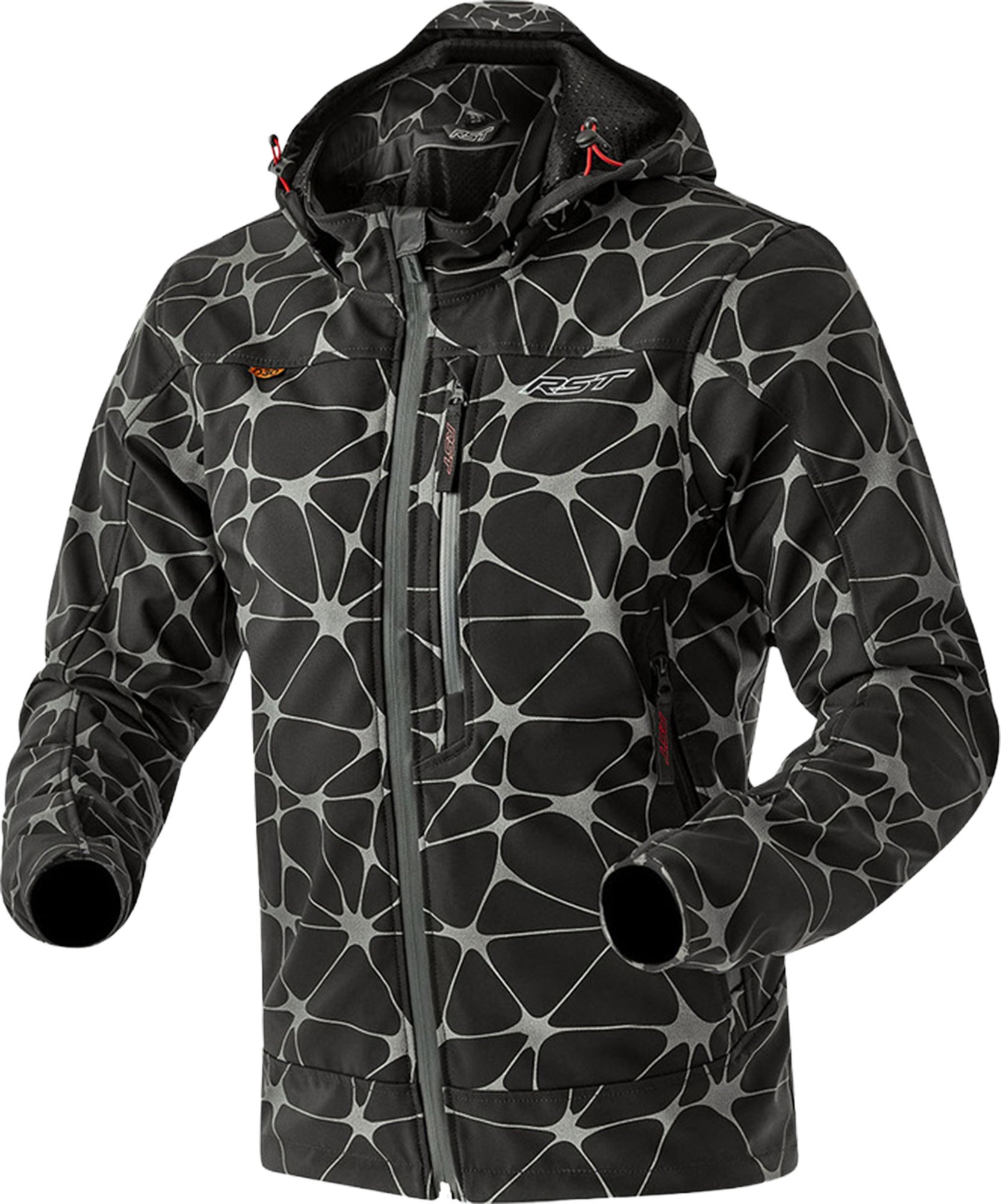 RST Havoc D3O wasserdichte Motorrad Textiljacke schwarz/grau 52 Abbildung 1