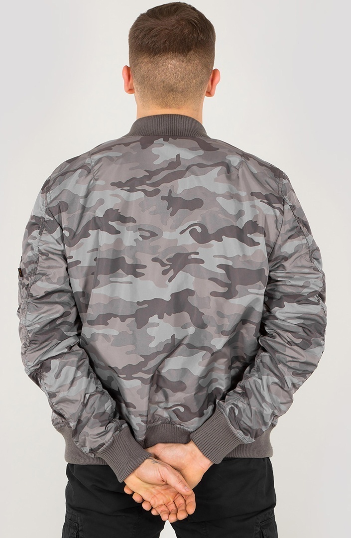 Alpha Industries MA-1 TT Giacca grigio M Figura 4