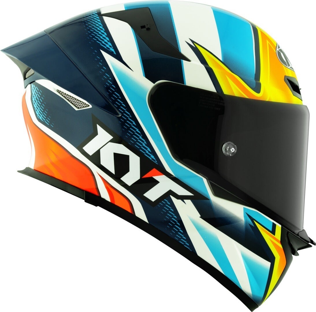 Side view of KYT TT-Revo Tati Replica Helmet
