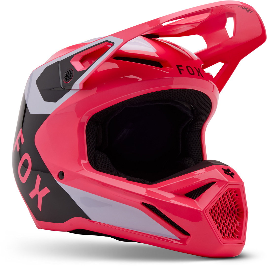 FOX V1 Lean MIPS Casco da motocross rosa S (55/56) Figura 1