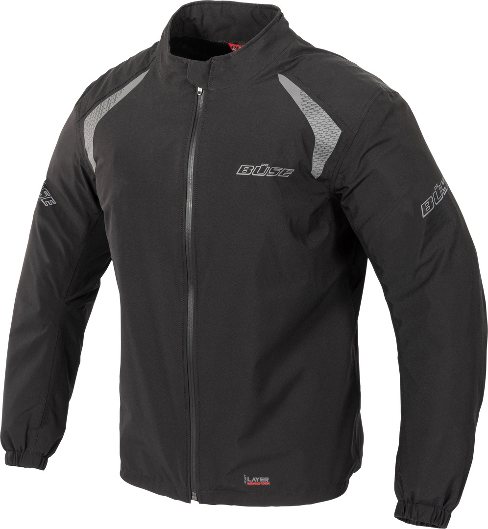 Büse Breeze Motorcycle Rain Jacket black L Figure 1