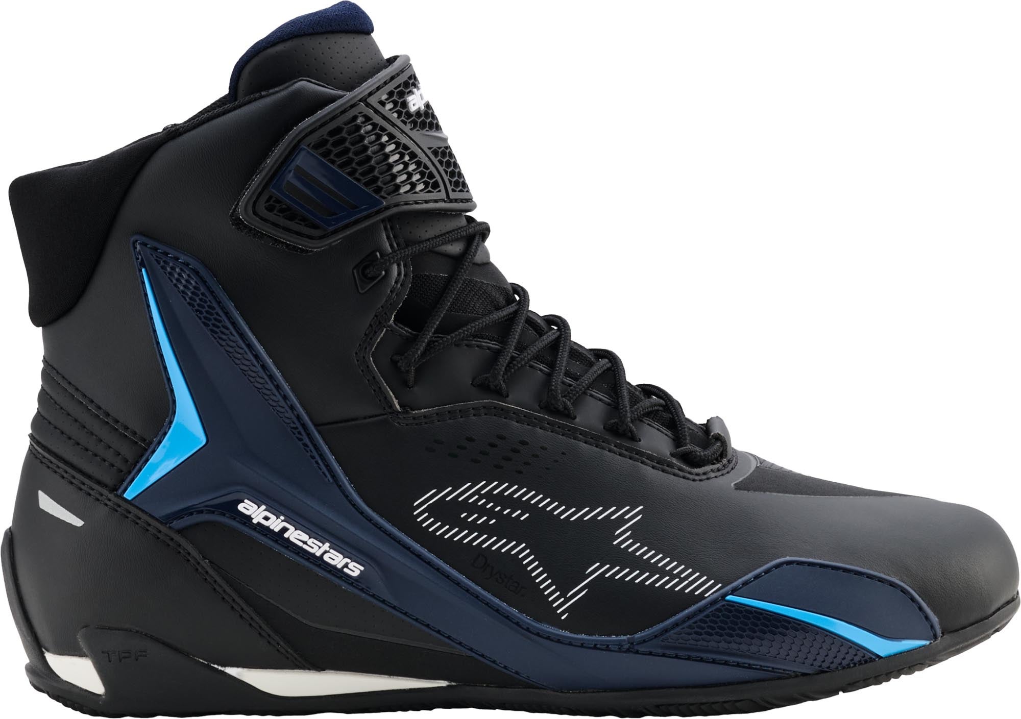 Alpinestars Faster 4 Drystar vandtætte motorcykelsko sort/blå 11 (44) Figur 3