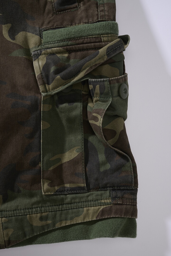 Brandit Packham Vintage Cargo Kortbyxor Skogsområde S Figur 3