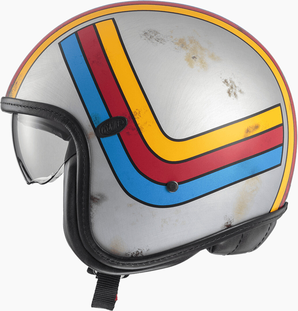 Premier Vintage Platinum ED EX 77 BM Jet Helmet XL (61) Figure 4