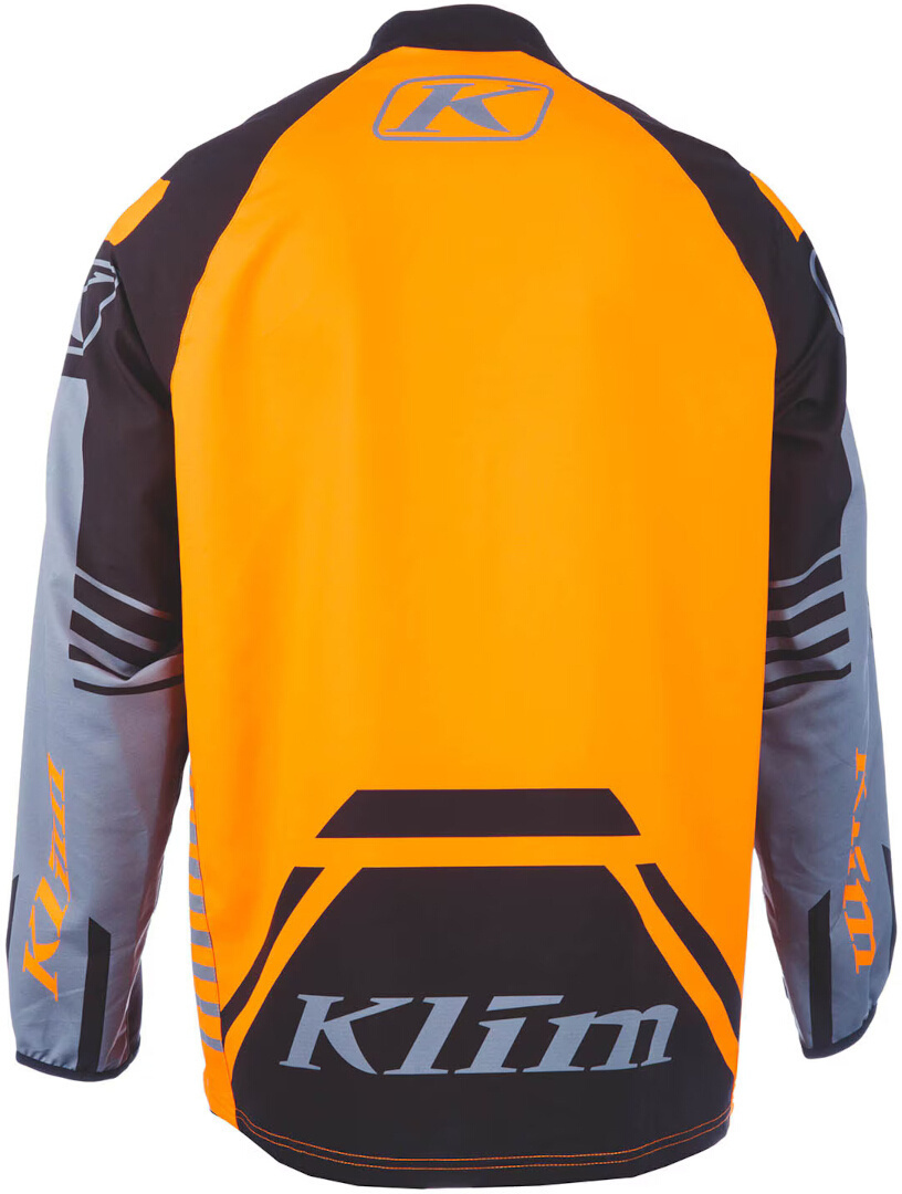 Klim Revolt 1/4 Zip Pullover black/orange M Figure 4