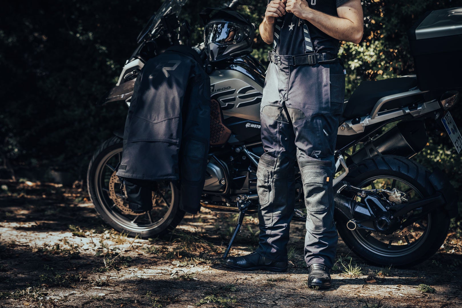 Rukka Shield-R Motorfiets Textiel Broek 48 lang Figuur 3