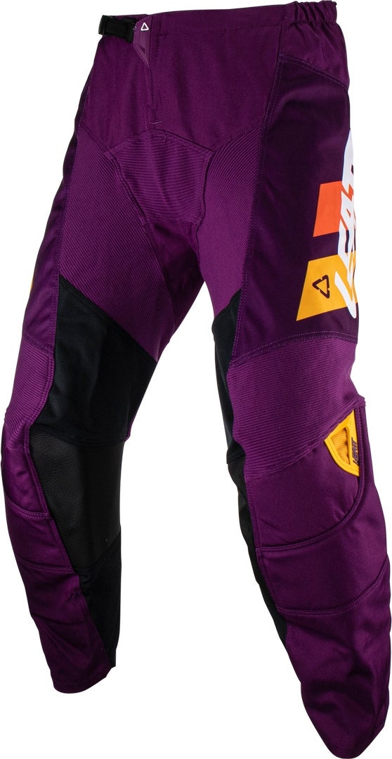 Leatt 3.5 Ride Jugend Motocross Jersey und Hose Set orange/lila M Abbildung 4
