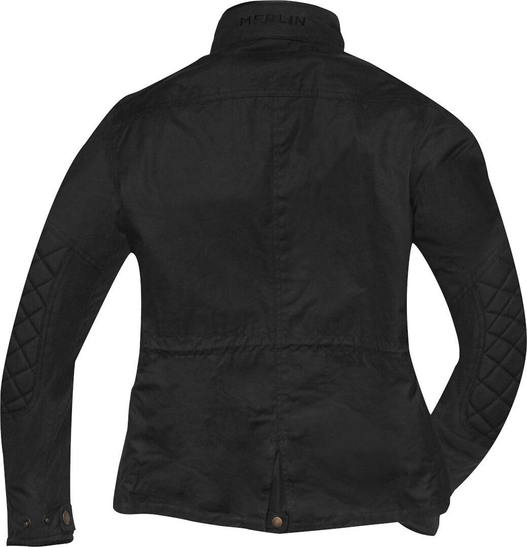 Merlin Buxton II Giacca cerata da donna nero M Figura 2