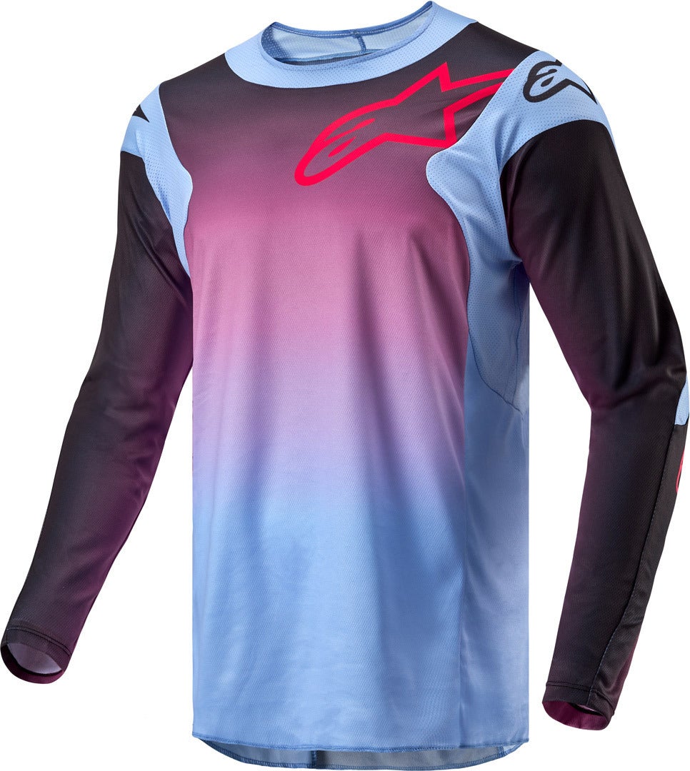 Alpinestars Racer Hoen Maglia Motocross viola/nero XXL Figura 1