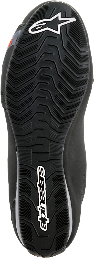 Alpinestars Sektor Pantofi de motocicletă impermeabili Negru/Gri/Roșu 42,5 Figura 2