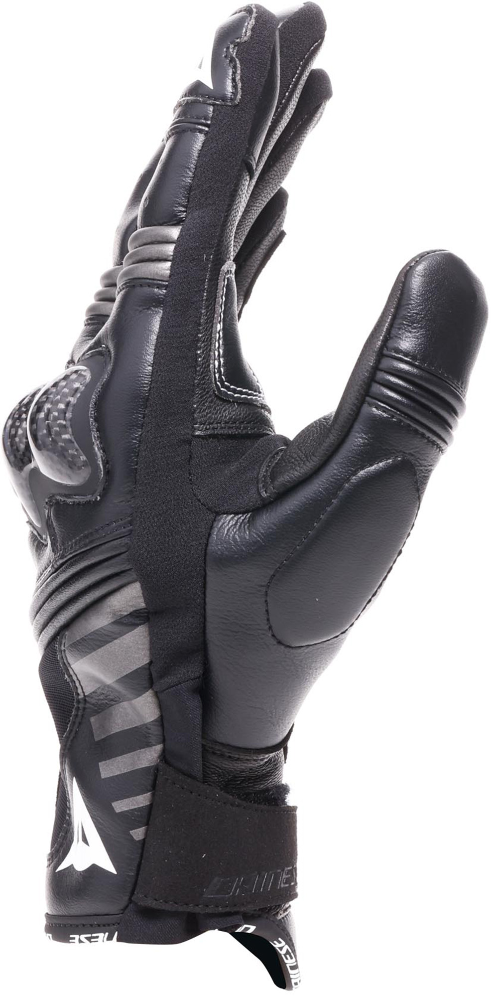 Dainese Reacto Carbon Short モーターサイクルグローブ 黒/無煙炭 S 図2