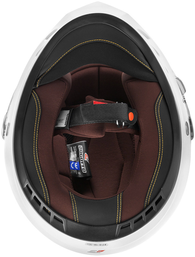 Bogotto SH-800 Casque Blanc M Figure 4