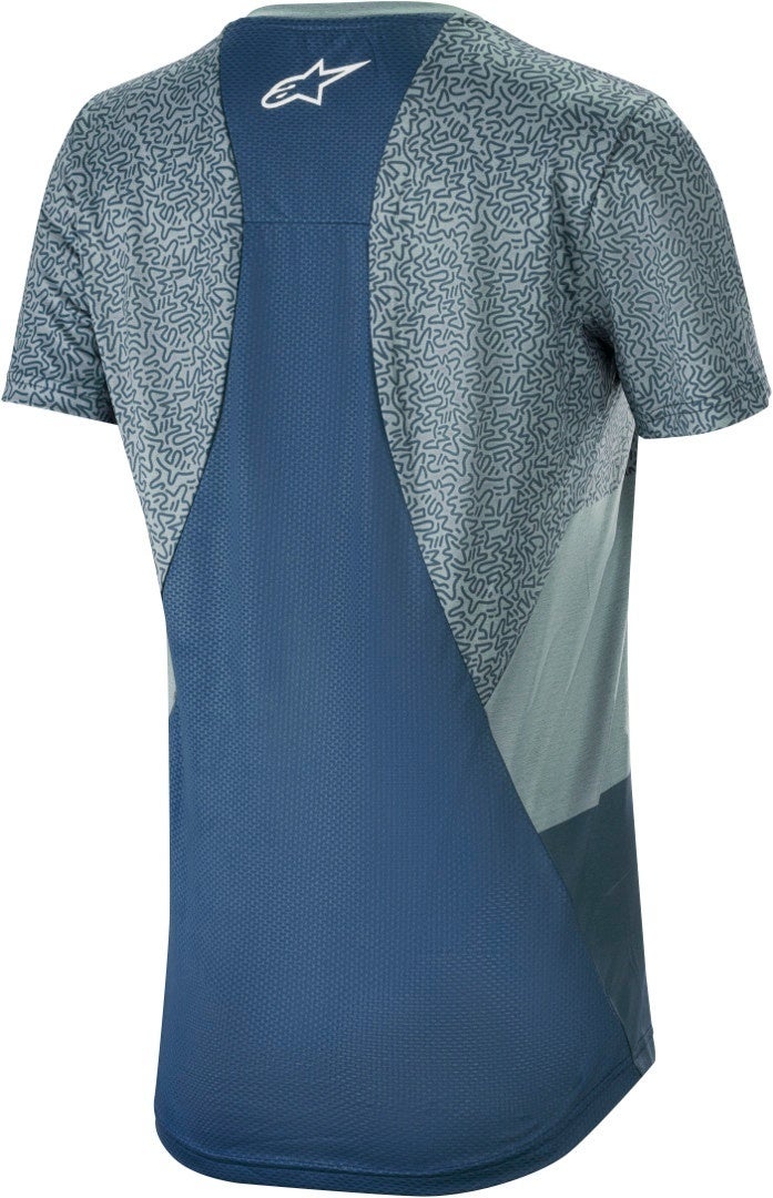 Alpinestars Stella Alps 8.0 SS Damecykel Jersey lyseblå/mørkeblå S Figur 2
