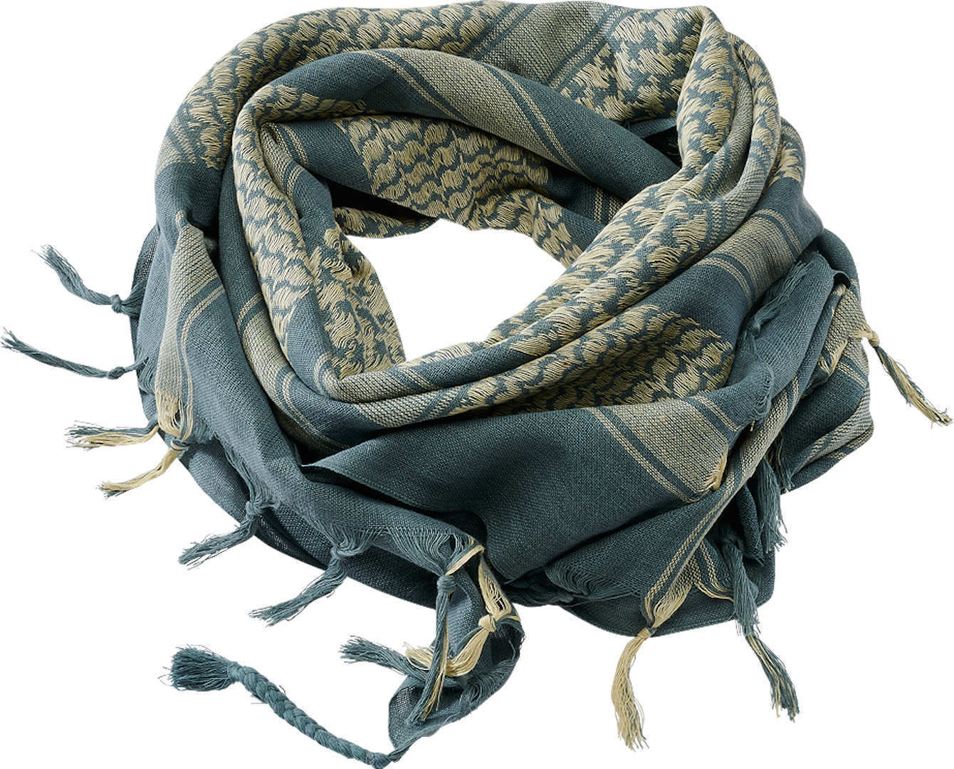 Brandit Shemag Accesorii multifuncționale pentru cap galben/verde Figura 1