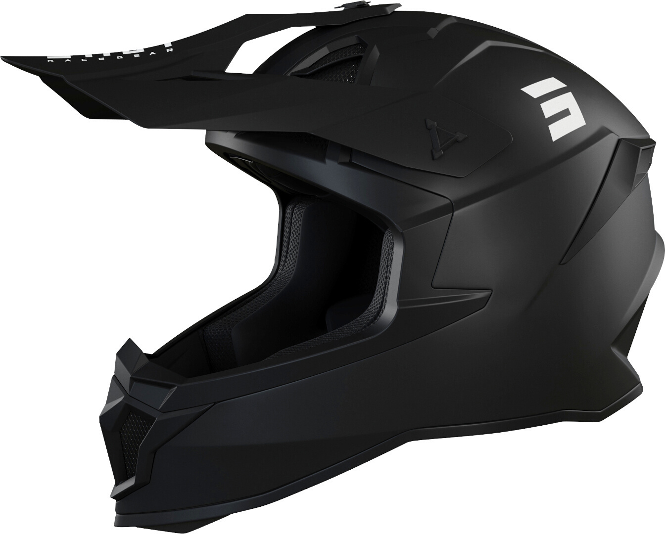 Shot Lite Solid 2.0 Casco motocross nero opaco L (59/60) Figura 1