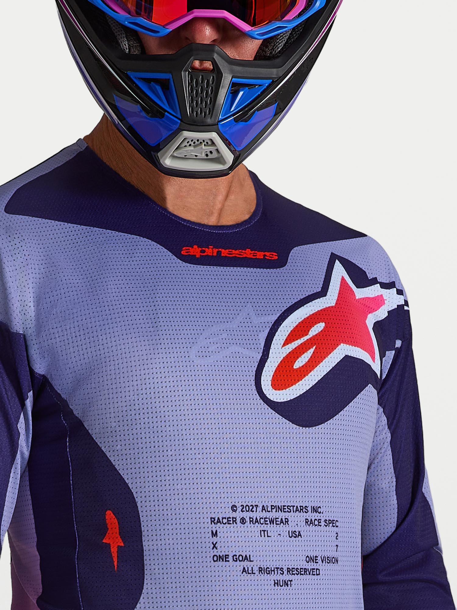 Alpinestars Racer Air Hunt Motocrosstrøje S Figur 5