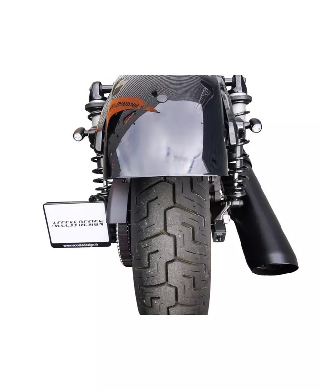 V-DELAR Bakre blinkersskydd - harley Davidson Nightster Figur 6