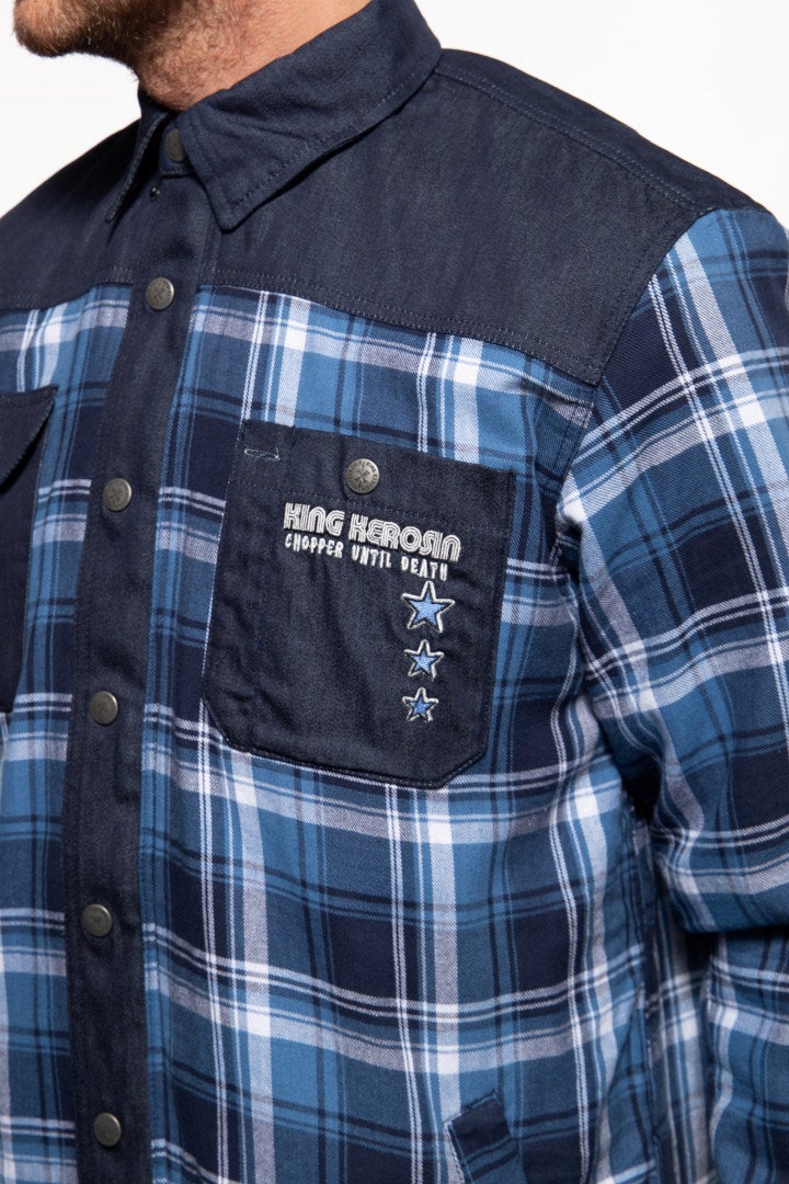 King Kerosin Chopper ´till Death Adventure camicia S Figura 4