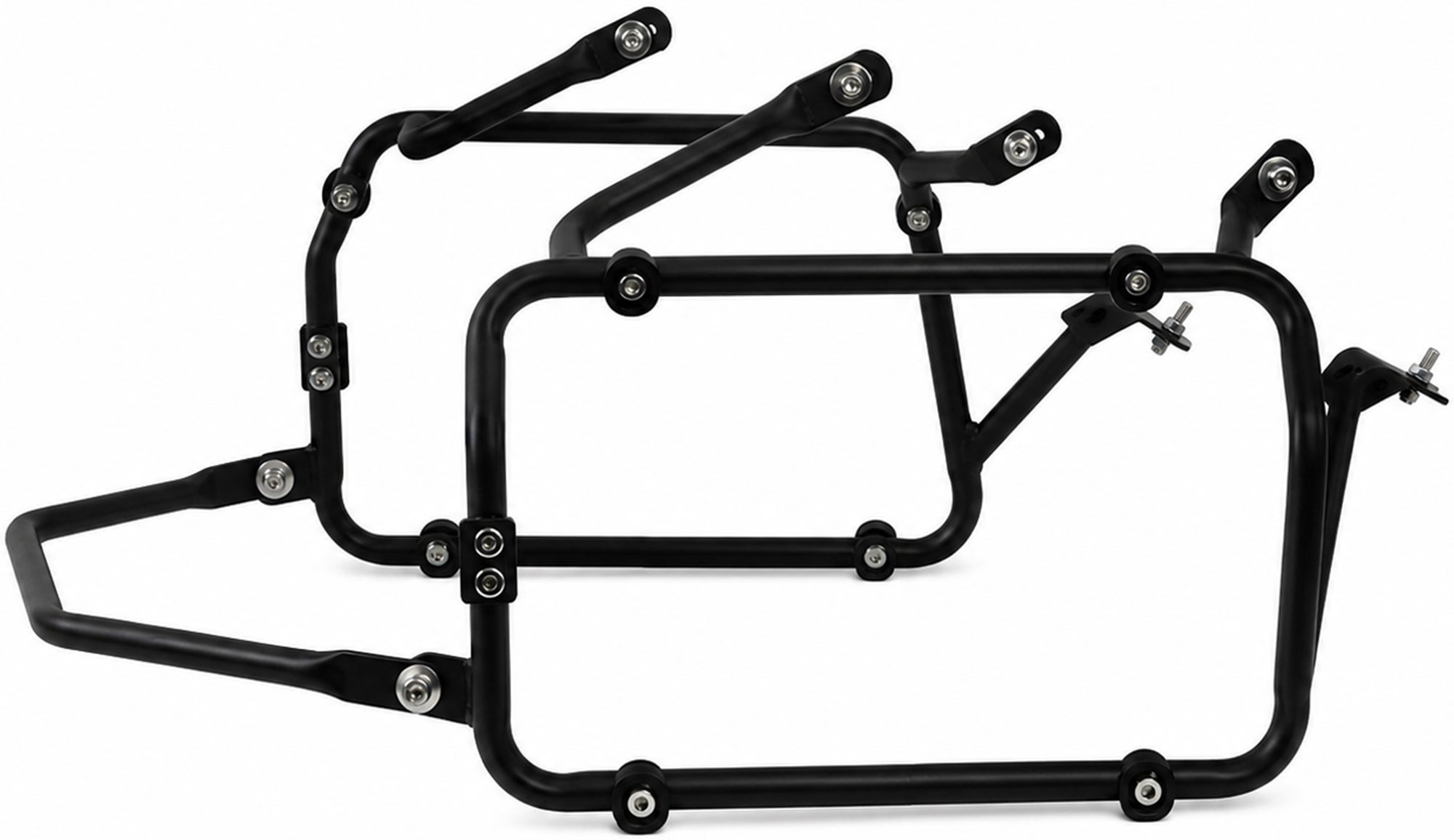 FC-Moto Ducati Desert X Suporte de Caixa Lateral em Aço em S Artigo principal Figura 1