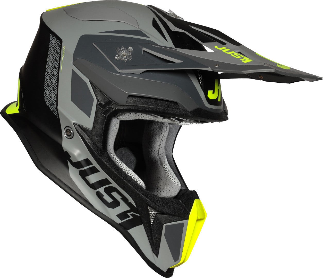 Just1 J18 Pulsar Motokrosová přilba černá mat/neon S (55/56) Obrázek 3