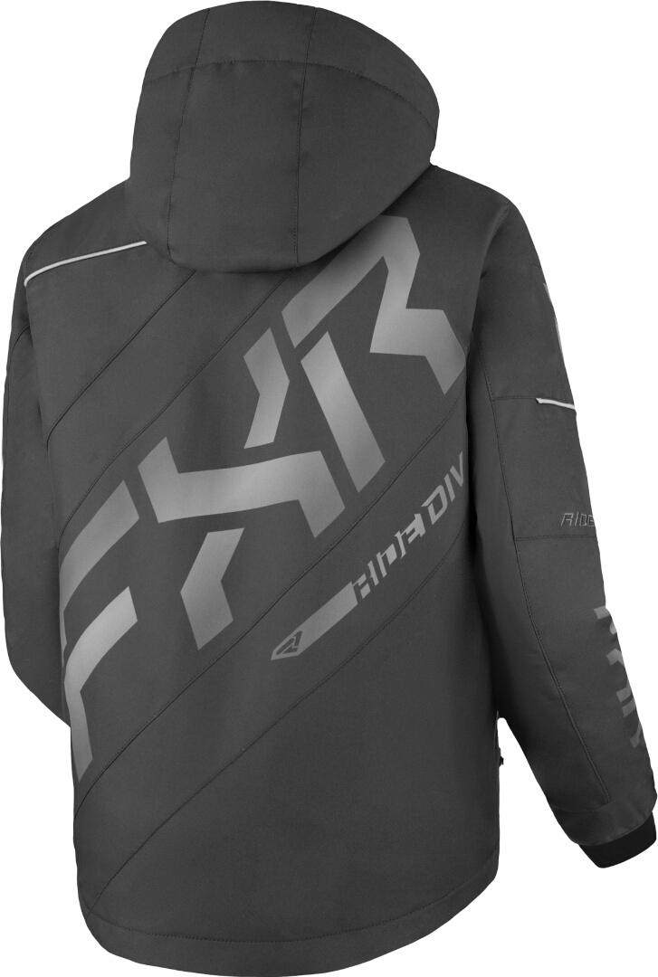 FXR CX Youth Snowmobile Jacket black/grey 12 Figure 2