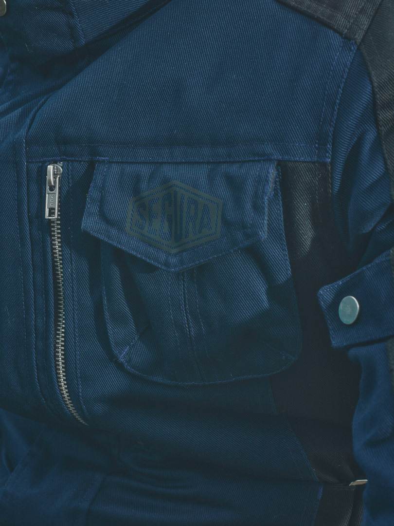Segura Bora Motorrad Textiljacke blau/schwarz L Abbildung 3