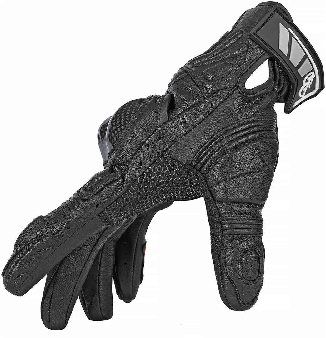 Berik NexG Motorcykel handsker Sort S Figur 3
