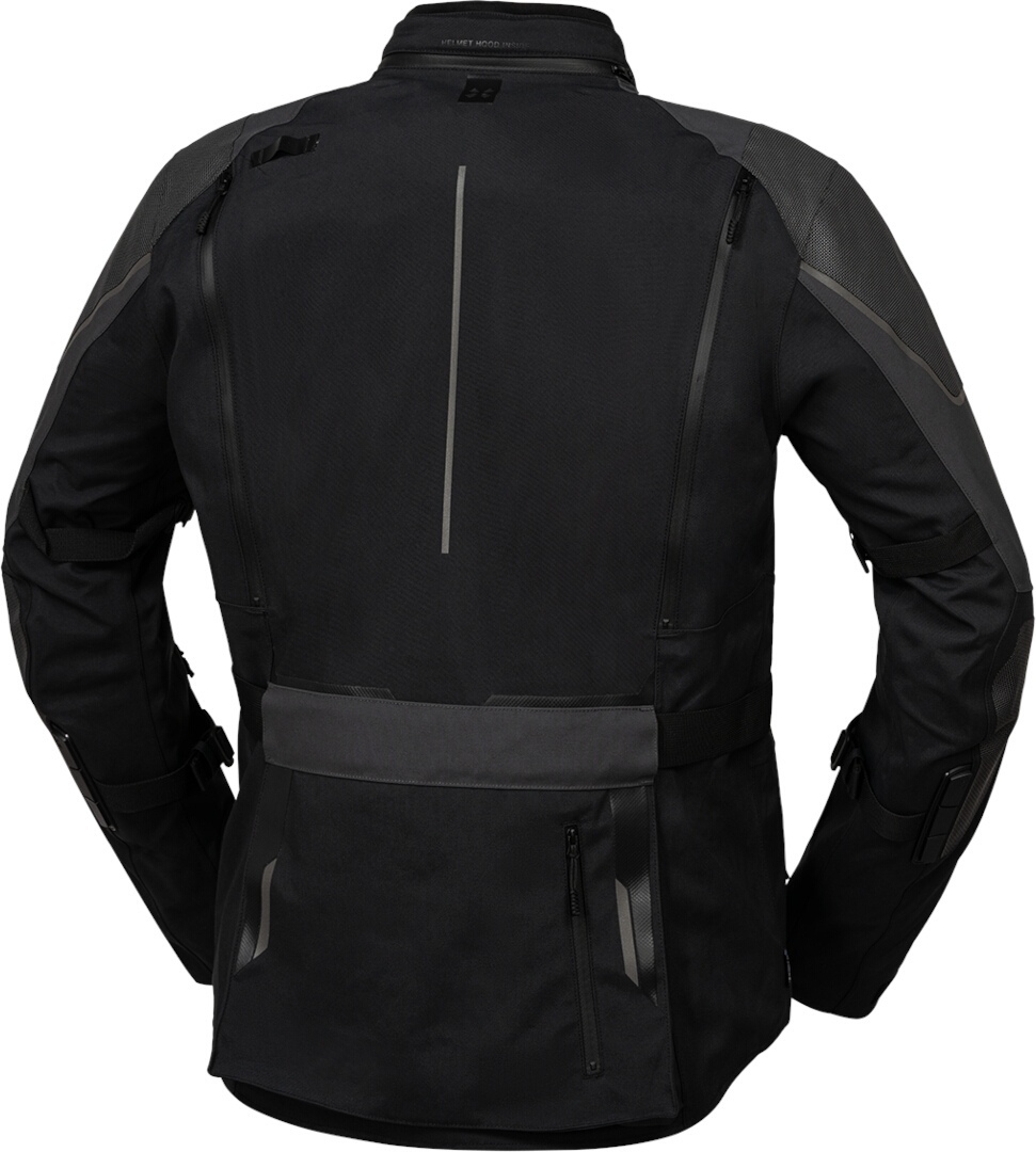 IXS Venture-GTX 1.0 vattentät motorcykel textil jacka Svart/grå 3XL Figur 2