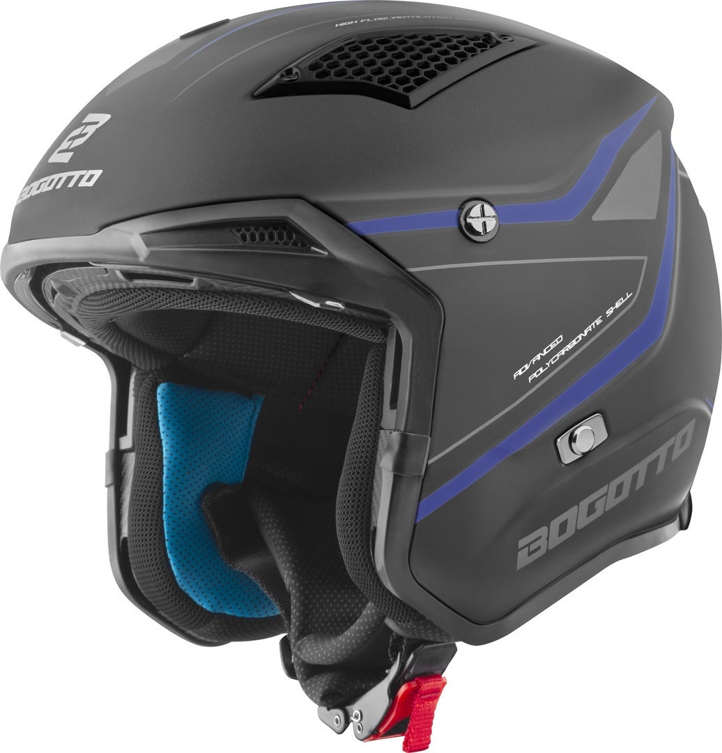 Bogotto Radic WN-ST 22.06 Casco blu/nero S Figura 14