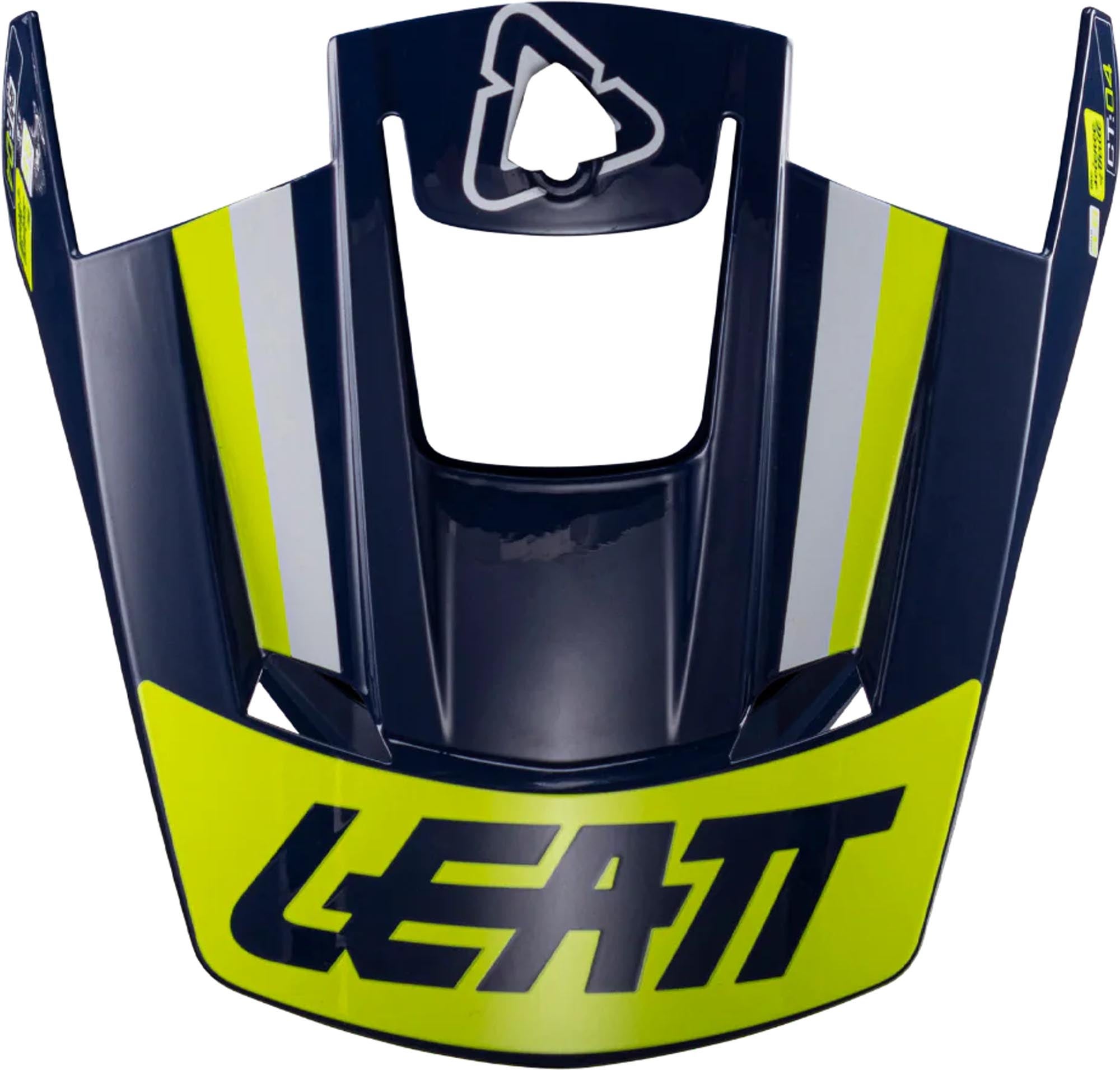 Leatt Moto 3.5 Font Youth Helmet Peak blue Figure 1