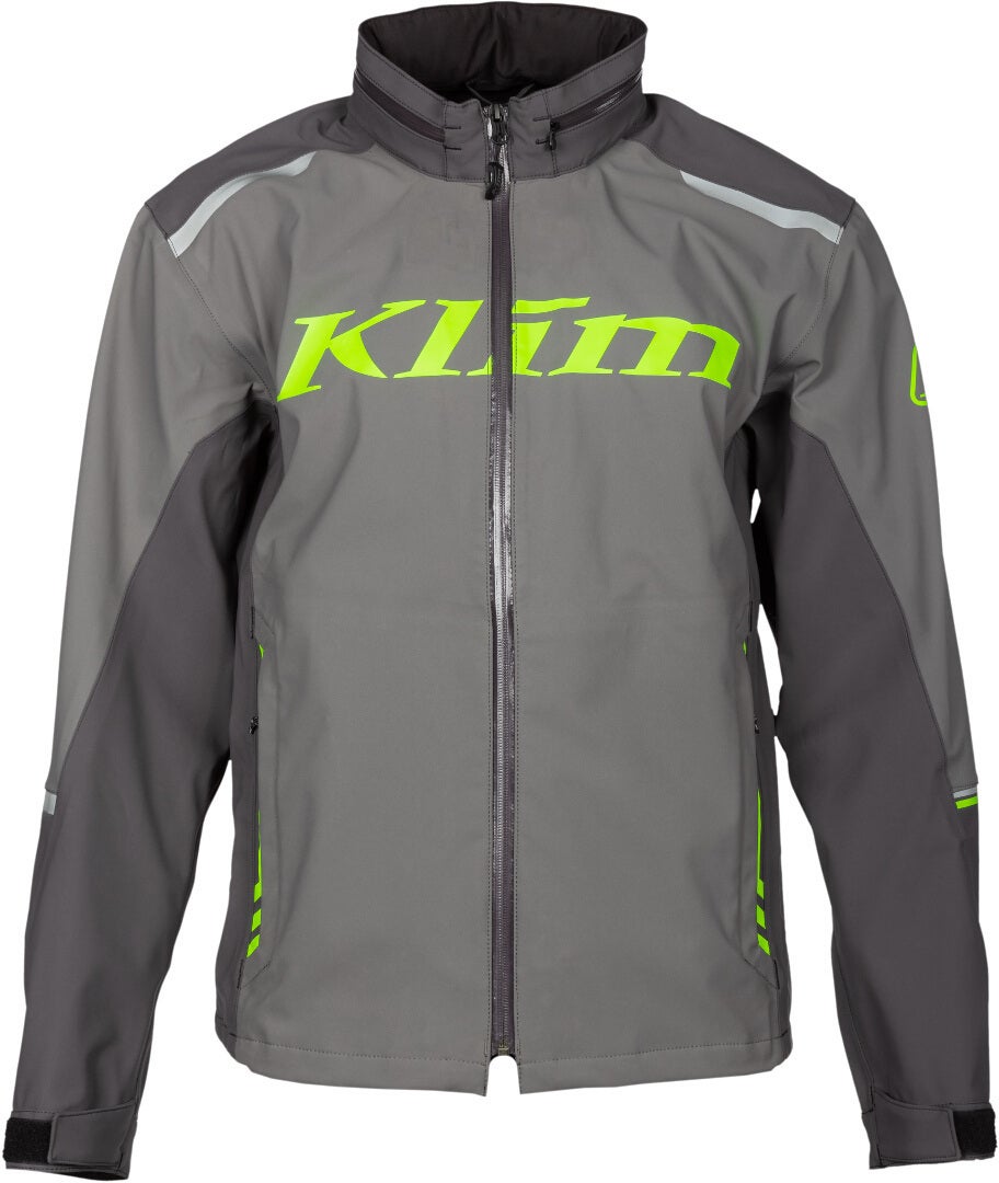 Klim Enduro S4 Motorcycle Textile Jacket grey/green XL Figure 8