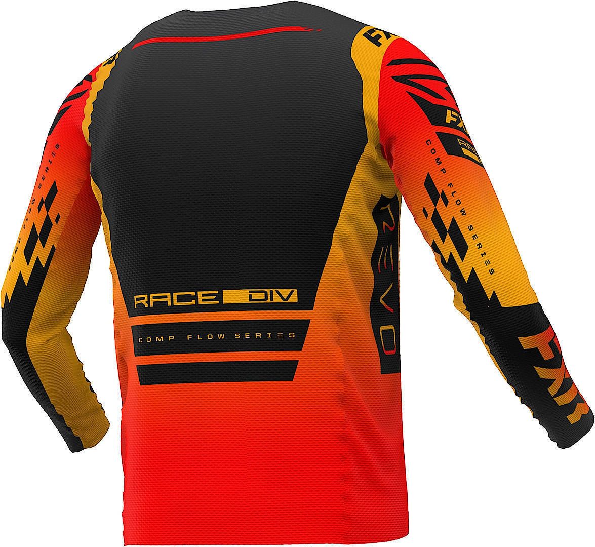 FXR Revo Comp Motocross trøje orange/sort 4XL Figur 2