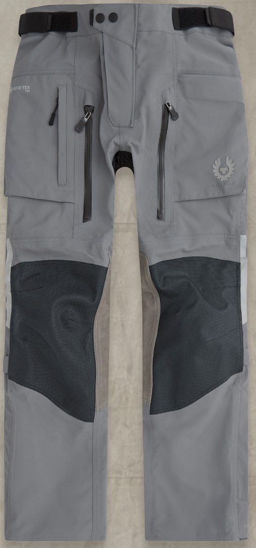 Belstaff Long Way Up Pantaloni textile pentru motociclete Gri 46 Figura 1