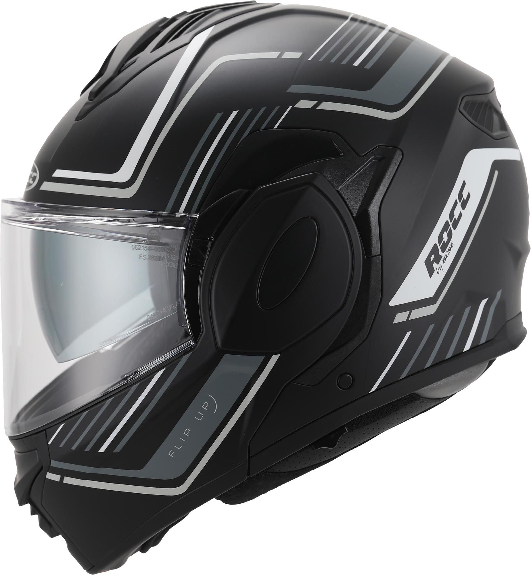 Rocc 910 Casco negro mate/blanco 2XL (63/64) Figura 1