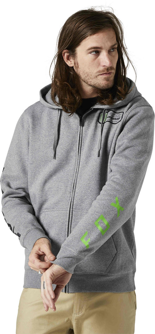 FOX Kawi Zip Sudadera con capucha gris XL Figura 2