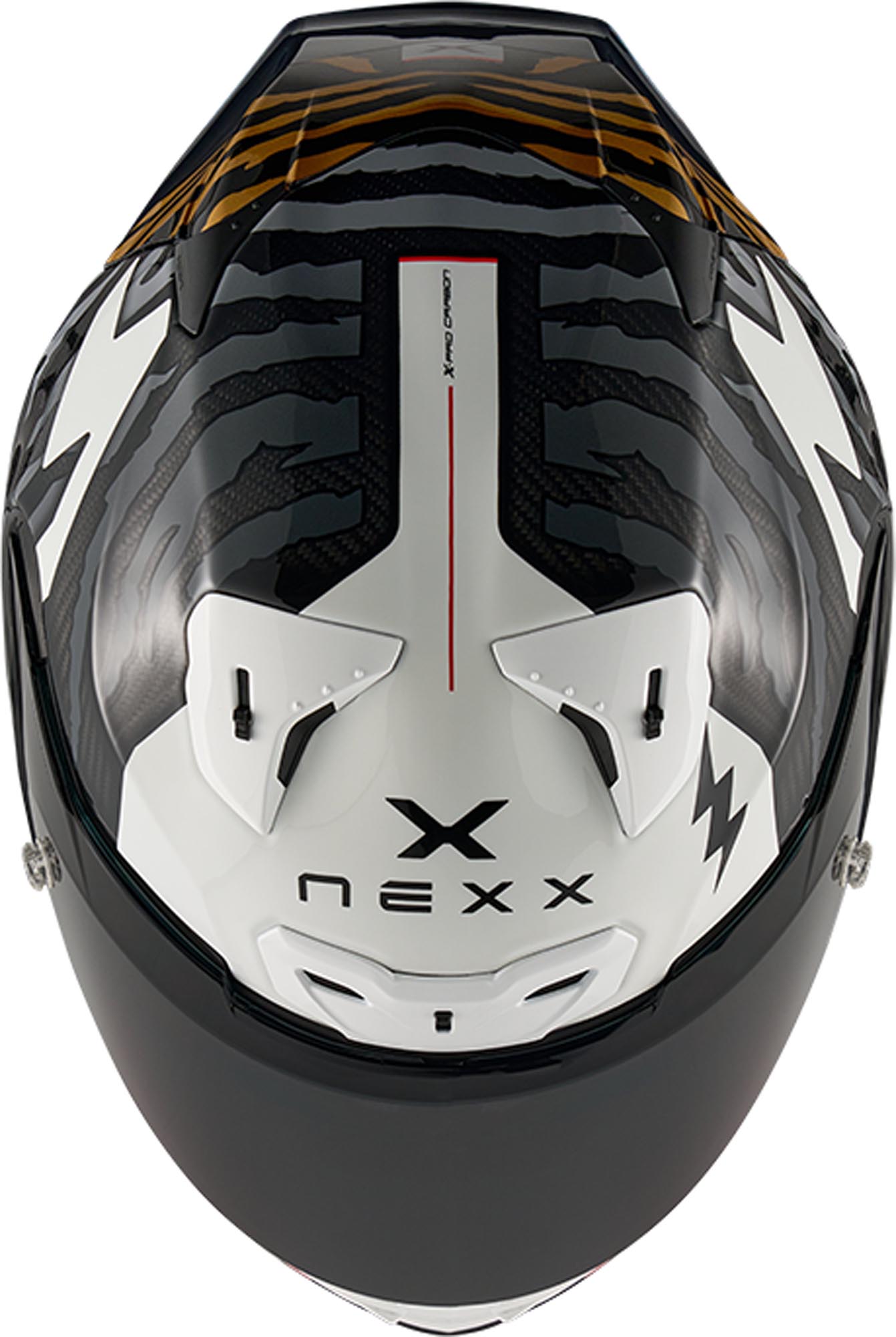 Nexx X.R3R Ziger Carbon Cască Negru/Alb/Gri L (59/60) Figura 3