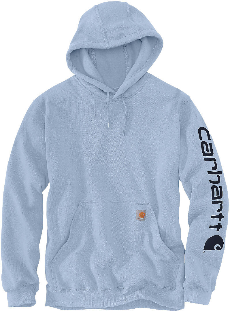 Carhartt Midweight Sleeve Logo Hanorac Alb/Albastru XS Figura 1