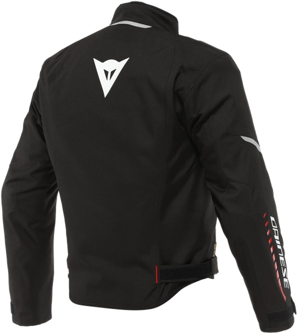 Dainese Veloce D-Dry Motorrad Textiljacke schwarz/weiß/rot 60 Abbildung 2