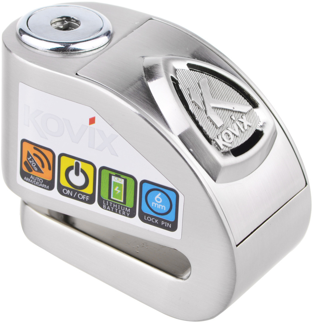 Kovix KD6 Blocaj pe disc de frână Argint Figura 4