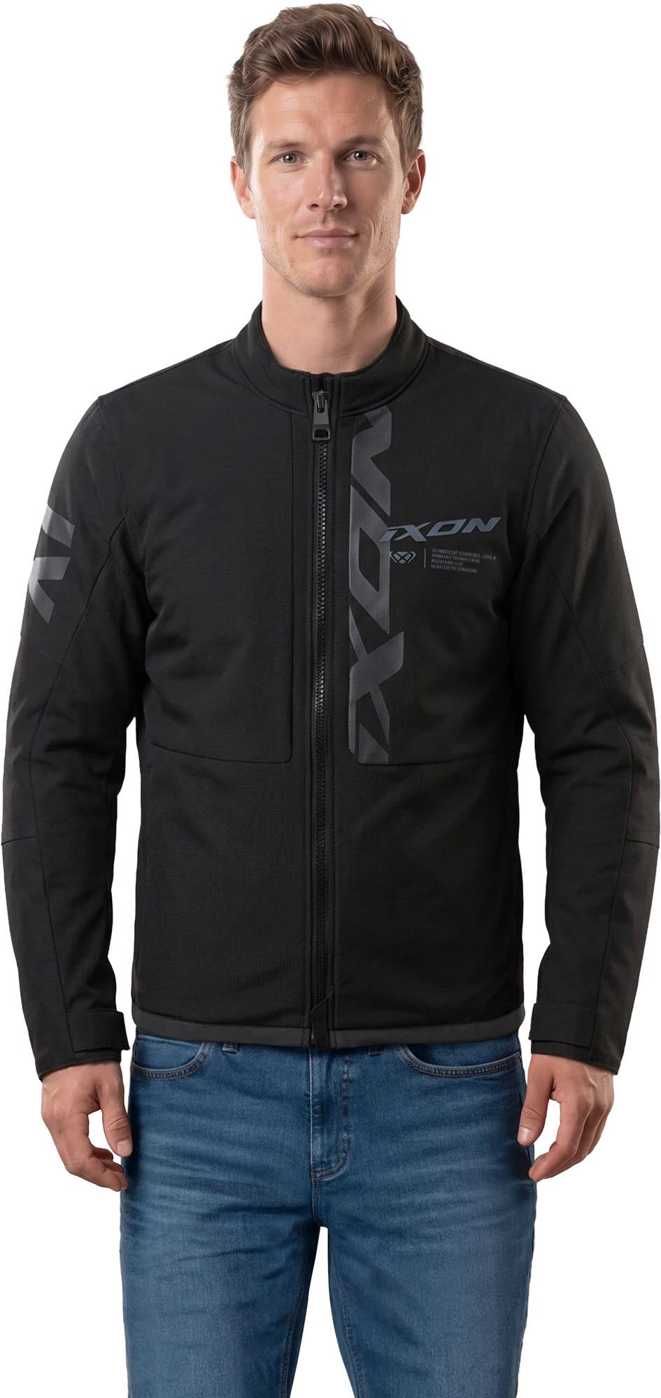 Ixon Combat Motorcycle Textile Jacket black L Figure 3