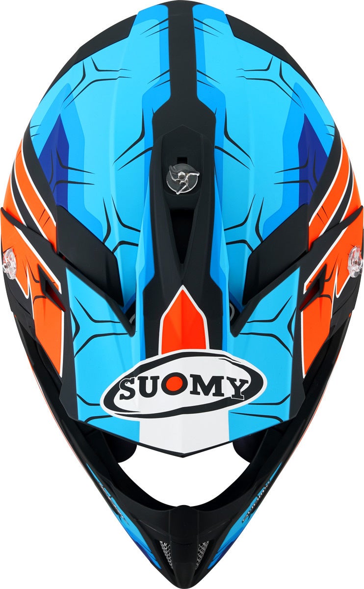 Suomy X-Wing Subatomic Casco Motocross Arancione/blu XL (61/62) Figura 8